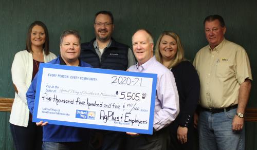 AgPlus check presentation photo