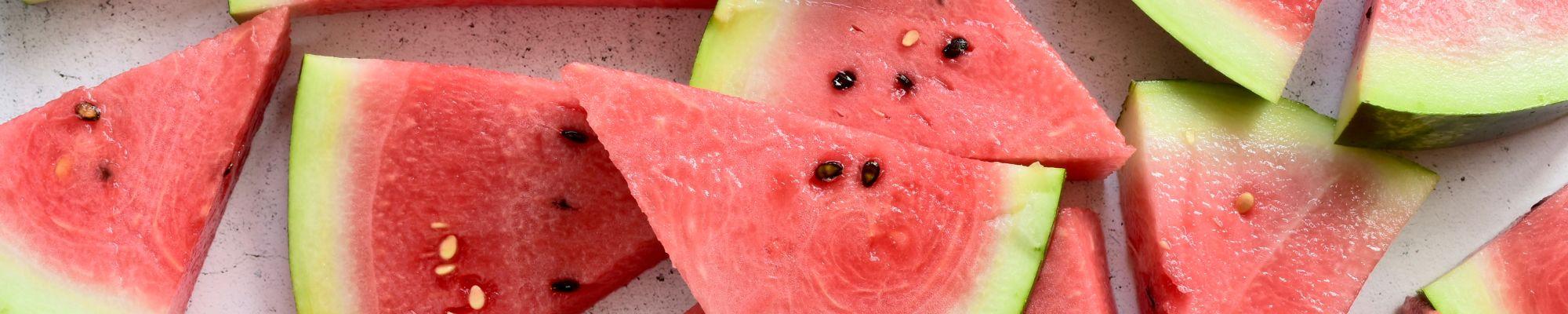 pieces of watermelon