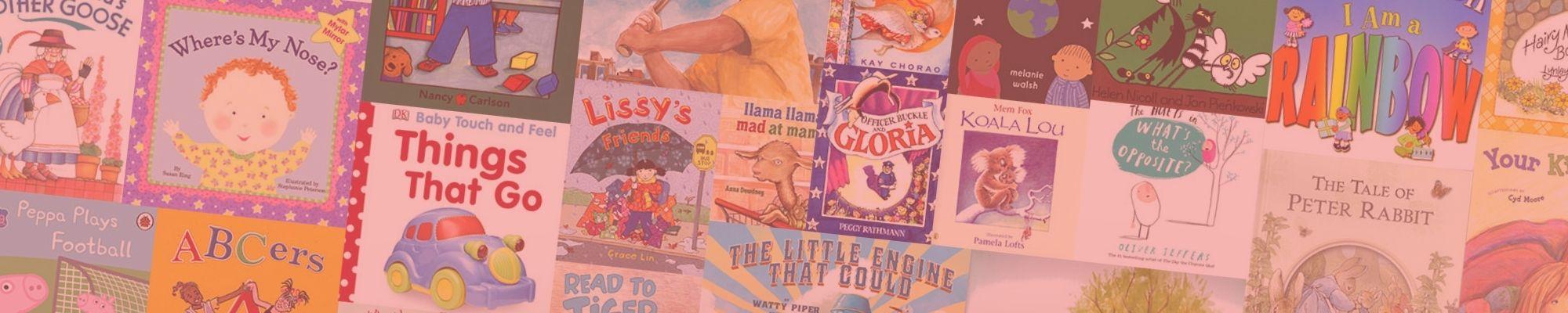 assortment of Imagination Library books