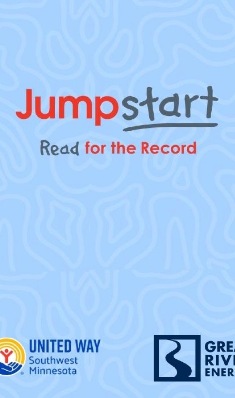 Jumpstart's Read for the Record, sponsored by United Way of Southwest Minnesota Bright River Energy